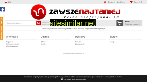 zawszenajtaniej.com.pl alternative sites