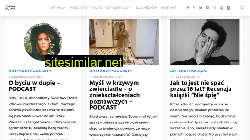 zdrowaglowa.pl alternative sites