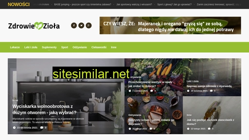 zdrowieziola.pl alternative sites