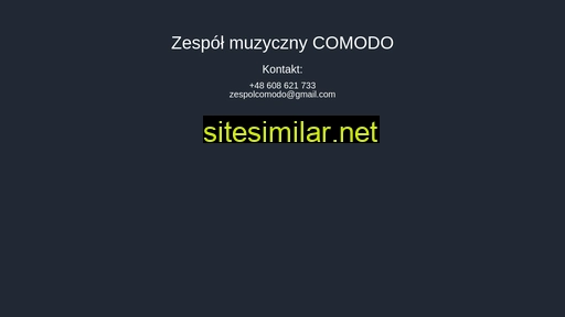zespolcomodo.pl alternative sites