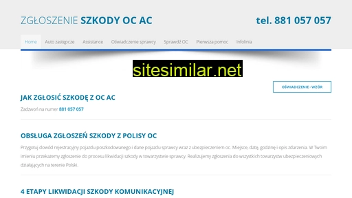 zgloszenieszkodyoc.pl alternative sites