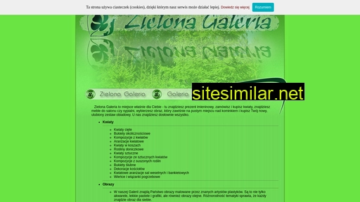 zielonagaleria.pl alternative sites