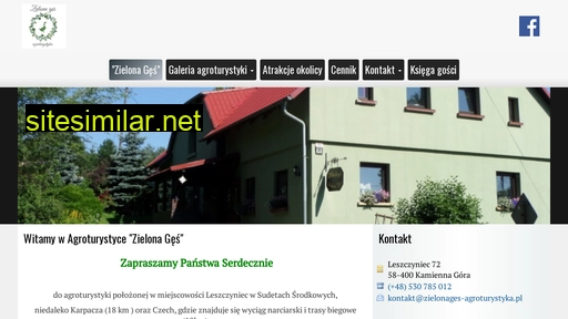 zielonages-agroturystyka.pl alternative sites