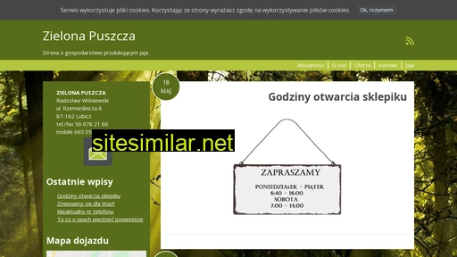 zielonapuszcza.com.pl alternative sites