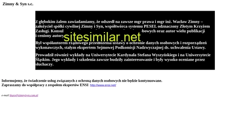 zimnyisyn.com.pl alternative sites