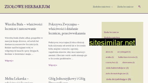zioloweherbarium.pl alternative sites