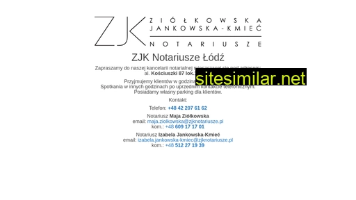 zjknotariusze.pl alternative sites