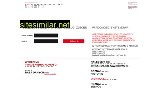 zlecenia.emmerson-evaluation.pl alternative sites