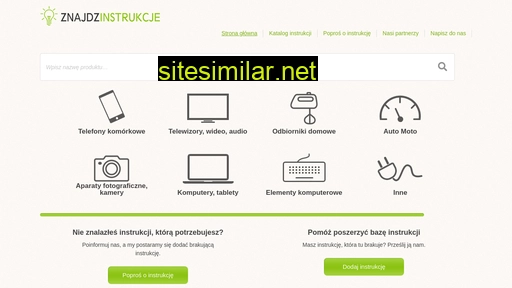 znajdzinstrukcje.pl alternative sites