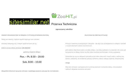 zoohit.pl alternative sites