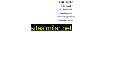 zphwel.pl alternative sites