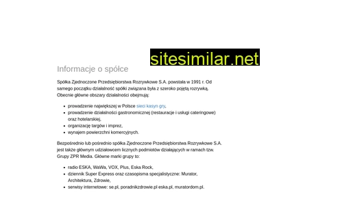 zpr.pl alternative sites