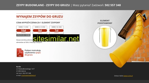 zsypybudowlane.com.pl alternative sites