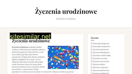 zyczeniaurodzinowe.com.pl alternative sites
