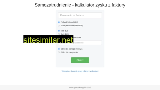 zyskzfaktury.pl alternative sites