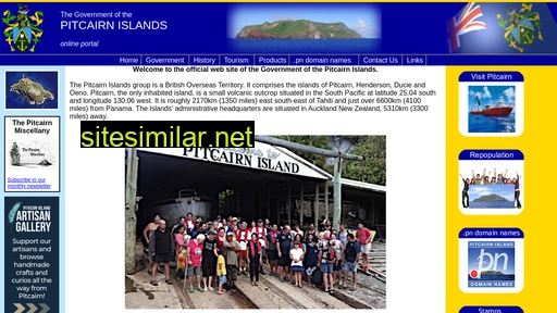 Pitcairn similar sites