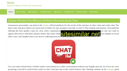 chatiw.pro alternative sites