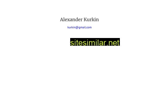 kurkin.pro alternative sites