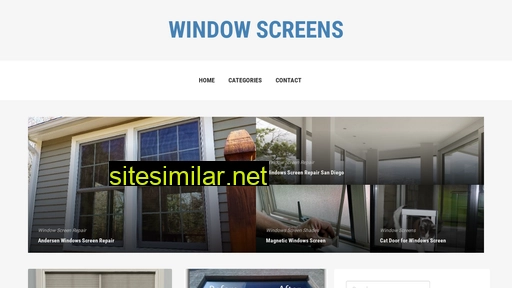 window-screens.pro alternative sites