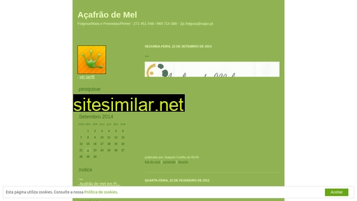 acafraodemel.blogs.sapo.pt alternative sites