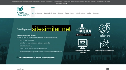 aguasdoplanalto.pt alternative sites