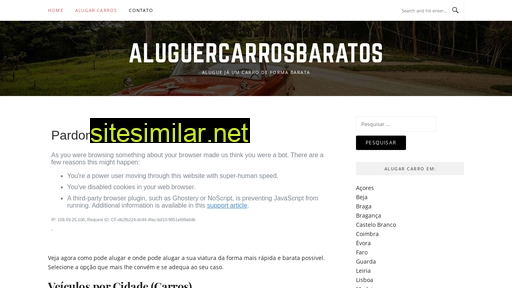 aluguercarrosbaratos.com.pt alternative sites