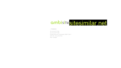 ambisitus.pt alternative sites
