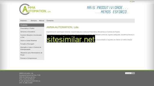 amma-automation.pt alternative sites