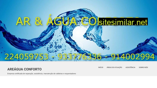areaguaconforto.pt alternative sites