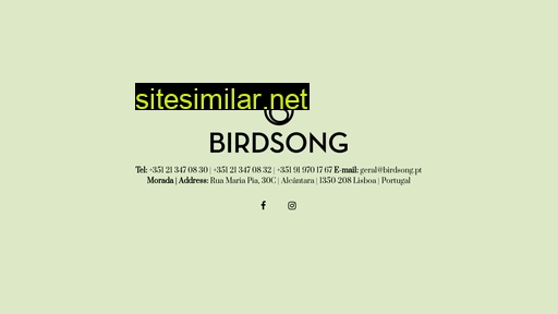 birdsong.pt alternative sites