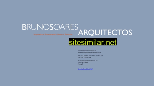 brunosoaresarquitectos.pt alternative sites