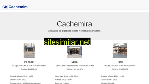 cachemira.pt alternative sites