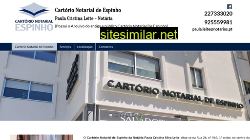cartorionotarialespinho.pt alternative sites