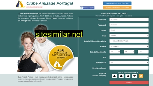 clubamizade.com.pt alternative sites