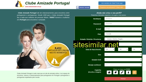 clubeamizade.com.pt alternative sites