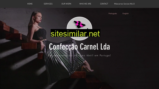 confeccaocarnel.pt alternative sites