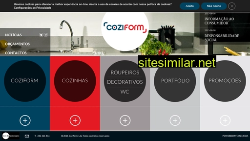 coziform.pt alternative sites
