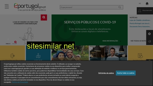 eportugal.gov.pt alternative sites