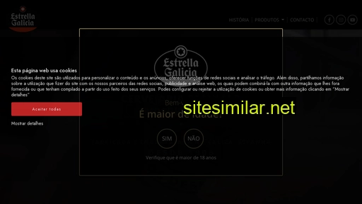 estrellagalicia.pt alternative sites