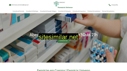 farmaciauniverso.pt alternative sites