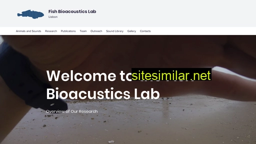 fishbioacoustics.pt alternative sites