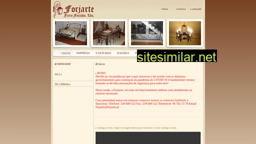 forjarte.pt alternative sites