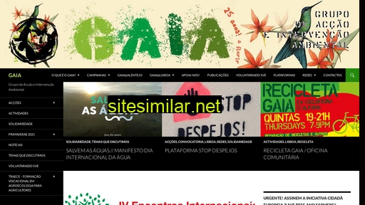 gaia.org.pt alternative sites