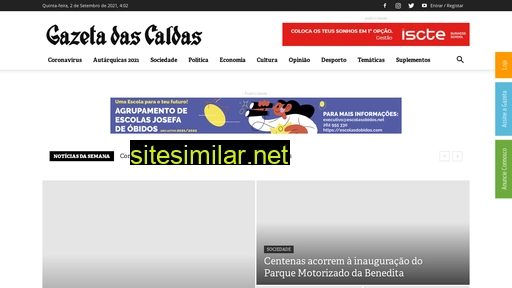 Gazetadascaldas similar sites