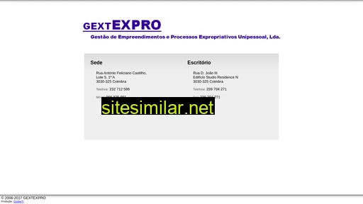 gextexpro.pt alternative sites