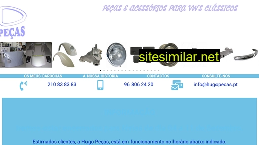 hugopecas.pt alternative sites
