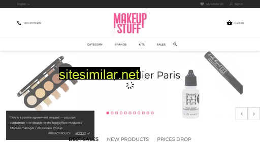makeupstuff.pt alternative sites