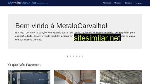 metalocarvalho.pt alternative sites