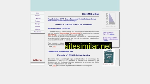 micromix.pt alternative sites