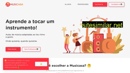 musicasa.pt alternative sites